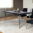 thumbnail image 2 of New Classic Furniture Ava Wood Rectangular Dining Table in Black, 2 of 6