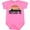 Raspberry, variant on Inktastic Portland Oregon Skyline Retro Sunset Boys or Girls Baby Bodysuit