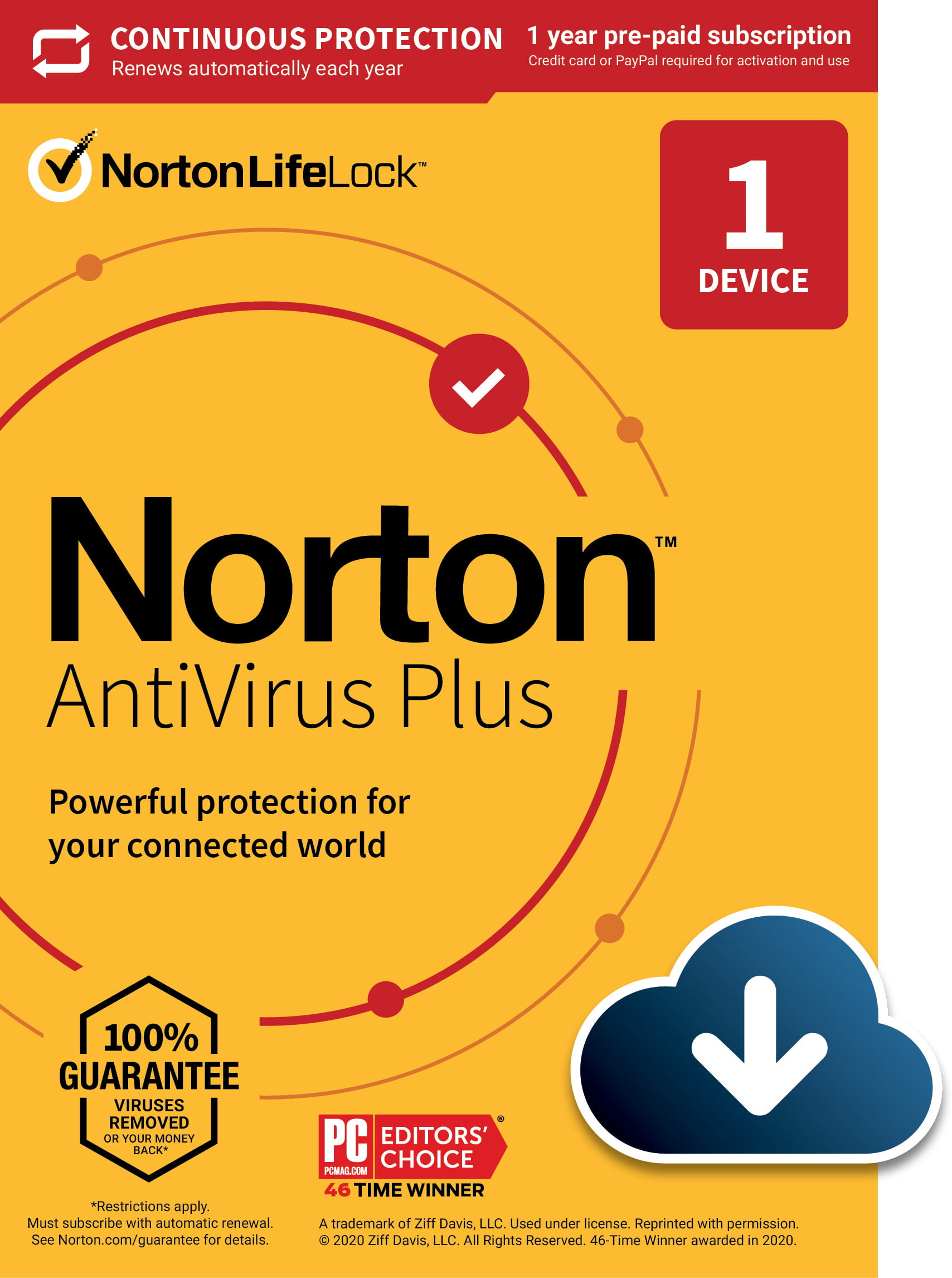 free antivirus download for 1 year