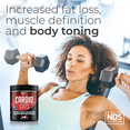 thumbnail image 6 of NDS Nutrition Cardio Cuts 4.0 Pre Workout Supplement-Advanced Weight Loss and Pre Cardio Formula with L-Carnitine, CLA, MCTs, L-Glutamine and Safflower Oil - Bombsicle (40 Servings), 6 of 8