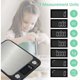 thumbnail image 2 of Báscula de cocina con opciones de medición versátiles, pantalla LCD para lecturas claras, sensores de alta precisión para resultados confiables, superficie fácil de limpiar para una limpieza rápida, 2 of 5