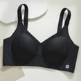thumbnail image 3 of Turilly Bras Womens V Neck Wireless Bra With Thin Straps Seamless Plus Size Support Everyday Bras, 3 of 5