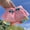 Pink, variant on 4 Pairs Convertible Fingerless Gloves Knit Glove with Mitten Cover for Kids aged 5-10Year