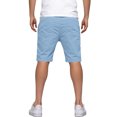 thumbnail image 2 of Cethrio Boys Cargo Shorts, Casual Summer Elastic Waist Knee Length Running Shorts Light Blue Size 9-10T, 2 of 7