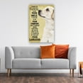 thumbnail image 3 of Funny Labrador Dog Wall Art Canvas Prints Paintings For Living Room Vintage Animal Poster Unframed 20×30 in, 3 of 5