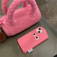 thumbnail image 4 of Adecuado para funda de teléfono móvil iPhone 13, funda de teléfono móvil con helado rosa de dibujos animados lindo Ins, cubierta trasera de silicona suave con ojos divertidos, 4 of 5