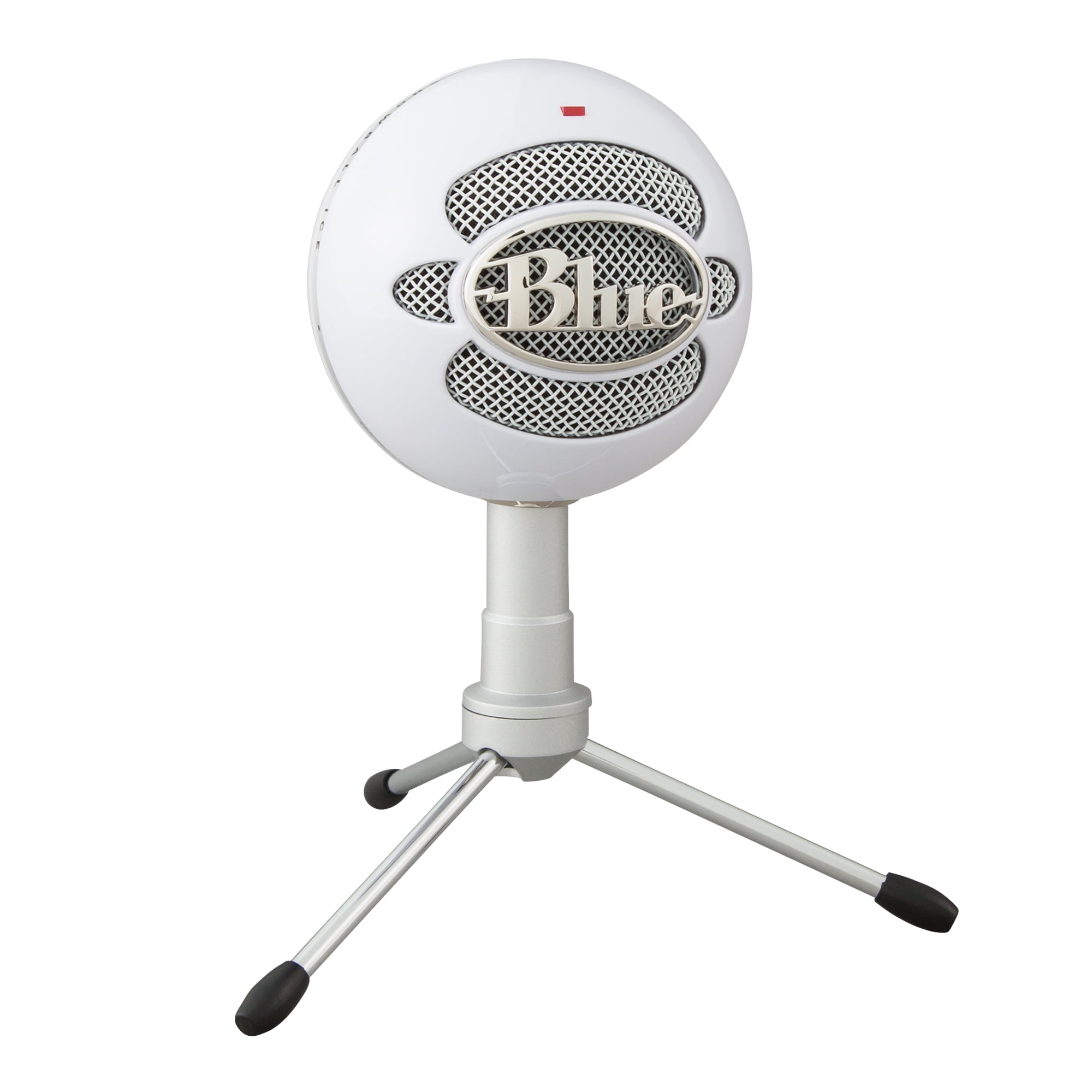 Blue Microphones Blue Snowball iCE Plug 'n Play USB Microphone for Recording, Streaming, Podcasting, Gaming on PC and Mac, with Cardioid Condenser Capsule, Adjustable Desktop Stand and USB cable, White