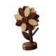 thumbnail image 4 of Posavasos de madera de 3 piezas para bebidas, protección para la mesa, mantel individual de madera con diseño de girasol B, 4 of 9