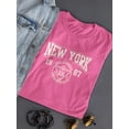 thumbnail image 3 of New York Retro College T-Shirt Women -Image by Shutterstock, Female x-Large, 3 of 4