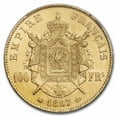 thumbnail image 3 of 1867-BB France Gold 100 Francs Napoleon III AU-58 PCGS, 3 of 3