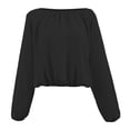 thumbnail image 1 of Blusa George para Mujer, Manga Larga Negro Talla CH, 1 of 4