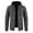 Dark Gray, variant on Brondbend Coats for Men Mens Fall Jacket Hooded Long Sleeved Zipper Pocket Outerwear Solid Color Comfy Jacket Loose Fit Going out Tops Blue