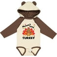 thumbnail image 3 of Inktastic Mommy's Little Turkey Boys or Girls Long Sleeve Baby Bodysuit, 3 of 5
