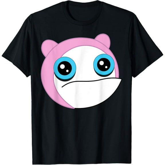 Phineas And Ferb T-shirt Large Meap Face T-Shirt Cotton Short Sleeve Crew Neck Soft T-shirt