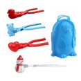 thumbnail image 2 of Herrnalise Toys for Boy 3-6 Years Snow Snowball Maker Clip Maker Animal Shaped Snow Sand Mold Tool Winter Snow Toys Kit, 2 of 8
