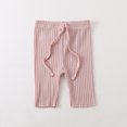 thumbnail image 3 of Efsteb Toddler Infant Baby Pants Summer Baby Mosquito Pants Solid Color Casual Comfy Pants (Pink,6 Months), 3 of 3