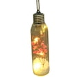 thumbnail image 2 of Neinkie Christmas LED Ornaments Luminous Increase Atmosphere with Rope High Brightness Hanging Decorative Flower Transparent Christmas Tree Decorations for Christmas, 2 of 2
