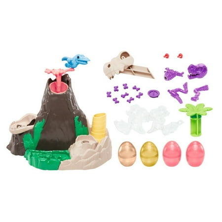 UPC: 5010993884803 | Play-Doh Slime Dino Crew Lava Bones Island Volcano Playset for Kids 4 Years and Up Non-Toxic