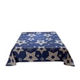 thumbnail image 2 of Linnome Flat Sheet Comfortable Bed Sheet with Star Patterns Mattress Protective Cover Easy Clean for Double or Twin Bed Multicolor#13, 2 of 6