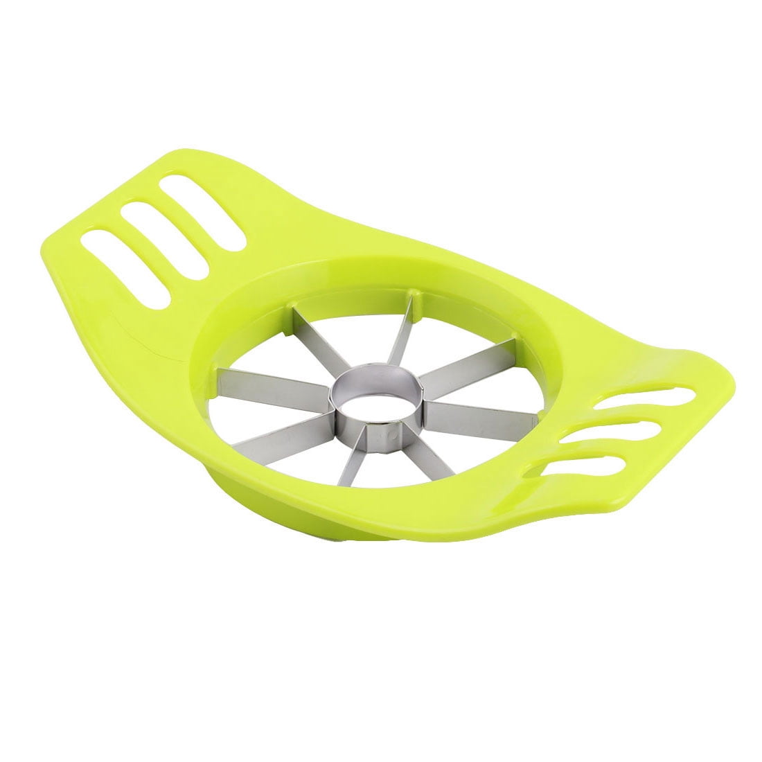 Unique Bargains Home Kitchen Plastic Grip Slicer Cutter Green