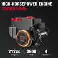 thumbnail image 3 of PowerSmart Brand New Self-Propelled Gas Snow Blower, 212cc 24 in. Two-Stage with 120V Electric Start, 3 of 9