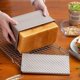 thumbnail image 2 of Loaf Pan 4x7.7inch, Loaf Pans for Baking Bread/Meat Loaf/Toast, Golden Corrugated Carbon Steel Nonstick Bread Pan with Lid, for Oven Baking, 2 of 5