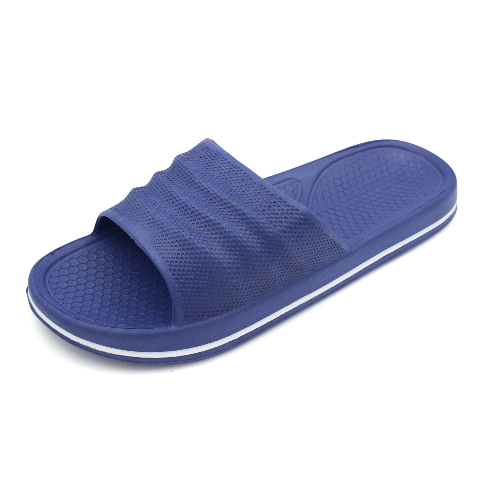 SLM Men's Slip On Flip Flop Sport Slide 