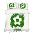 thumbnail image 2 of 3D Football Soccer Quilt Cover Set Bedding Set Pillowcases 74, 2 of 2