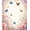 Pink, Pattern 1, variant on ODIKA 4'x6' Machine Washable Non-Slip Area Rug, Spring Blossom High Traffic Rug, Pink, 227006