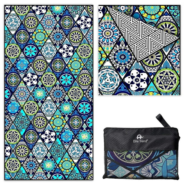 Toalla Elite Trend de secado rápido, extra grande, 200 x 90 cm, microfibra