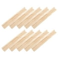 thumbnail image 3 of Arborister Wooden Domino Racks Trays Holder for Mexican Train Dominoes Games (10pcs, 19cm), 3 of 11