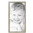 thumbnail image 2 of ArtToFrames 16" x 30" Silver Compo Dark Wash Picture Frame, 16x30 inch Silver Wood Poster Frame (WOM-5227),  Pack, 2 of 7