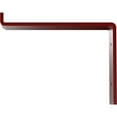 thumbnail image 4 of Ekena Millwork 2"W x 8"D x 6 3/4"H Steel Truss Shelf Bracket, Hammered Bright Red, 4 of 11