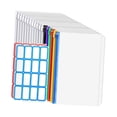 thumbnail image 1 of 18 bolsillos para carpetas A6, 6 anillas A6 con cremallera para carpetas económicas, sobres impermeables para carpetas, bolsas, sobres para dinero en Zulema carpeta con cremallera, 1 of 8