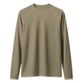 thumbnail image 5 of Linfrsh Mens Shirts Mens Long Sleeve Tee Shirts Stretch Crew Neck Tee Shirts Casual T Shirts for Men, 5 of 5
