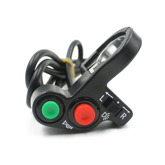 Motorcycle Headlight Turnlight Horn Energy-saving Switch Bike Headlight -bike