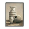 thumbnail image 2 of Stupell Industries Sepia Ceramic Urn Vases Still Life Detailed Drawing ,24 x 30, Design by Andre Mazo, 2 of 5