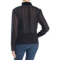 thumbnail image 2 of Mare Mare Womens Hunt Velvet Knit Blouse, Black, Medium, 2 of 2