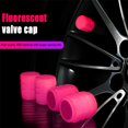 thumbnail image 3 of Tapones de válvula de neumático luminosos para coche, boquillas para rueda de motocicleta y bicicleta, decoración fluorescente que brilla por la noche, tapones para vástago de neumático, misiles para, 3 of 4