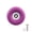 Purple, variant on Mosiee 74mm Easy Travel Wheels for for Brompton Foldable Bikes Pp Tpe Quiet Roll Orange