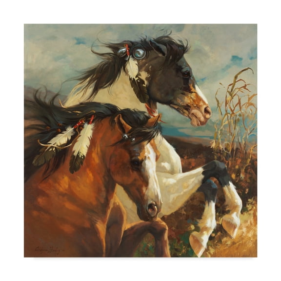 Trademark Fine Art 'Wind Voyager' Canvas Art by Carolyne Hawley