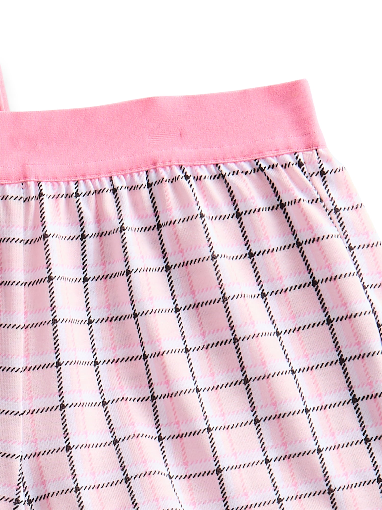 Wonder Nation Girls Pajama Pants and Shorts, 2-Pack, Sizes 4-18