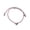 Pink, variant on Fashionable Heart Bracelet Adjustable Drawstring Bracelet Alloy Material Suitable for Daily Life and Special Occasion