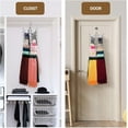 thumbnail image 5 of Scarf Organizer Scarf Hanger for Closet, 2 Pack Rotatable Sturdy Hijab Holder Holds 40 Scarves, Space Saving Closet Organizers and Storage, Black, 5 of 6