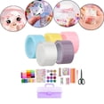 thumbnail image 3 of destyer Blow Bubbles Double Sided Tape for Kids Classroom DIY Craft Handmade Ball 5PCS Storage Bucket 5 Colors, 3 of 9