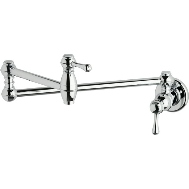 Danze D205057 Opulence Wall Mount Pot Filler Faucet, Chrome Walmart