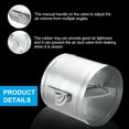 thumbnail image 3 of Unique Bargains 10' HVAC Duct Manual Volume Damper with Sleeve Adjustment Backdraft Damper, 3 of 7