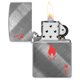 thumbnail image 3 of Encendedor de Bolsillo Zippo Flame Ace con Tejido Diagonal, 3 of 5