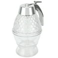 thumbnail image 2 of Syrup Dispenser, Convenient Rugged Elegant Separate Design Seasoning Jar Transparent Mutifuctional  for Store Seasoning Honey, Syrup for Kitchen Supplies, 2 of 7