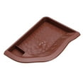 thumbnail image 6 of balikha Reptile Water Dish with Ramp Landscape Reptile Bathing Pool for Snake Brownish Red, 6 of 9